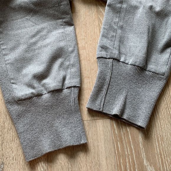 Peserico Side Stripe Rib Cuff 28" Trouser Grey Sz42 - Picture 10 of 11